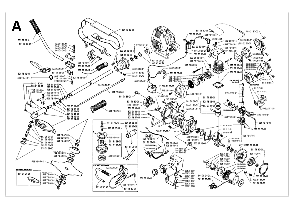 Husqvarna 41 Parts Diagram - Hanenhuusholli